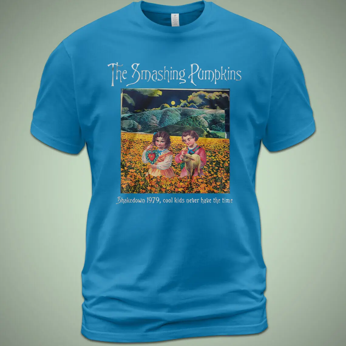 Хлопчатобумажная Рубашка The Smashing Pumpkins Shakedown 1979 крутые дети никогда не успели