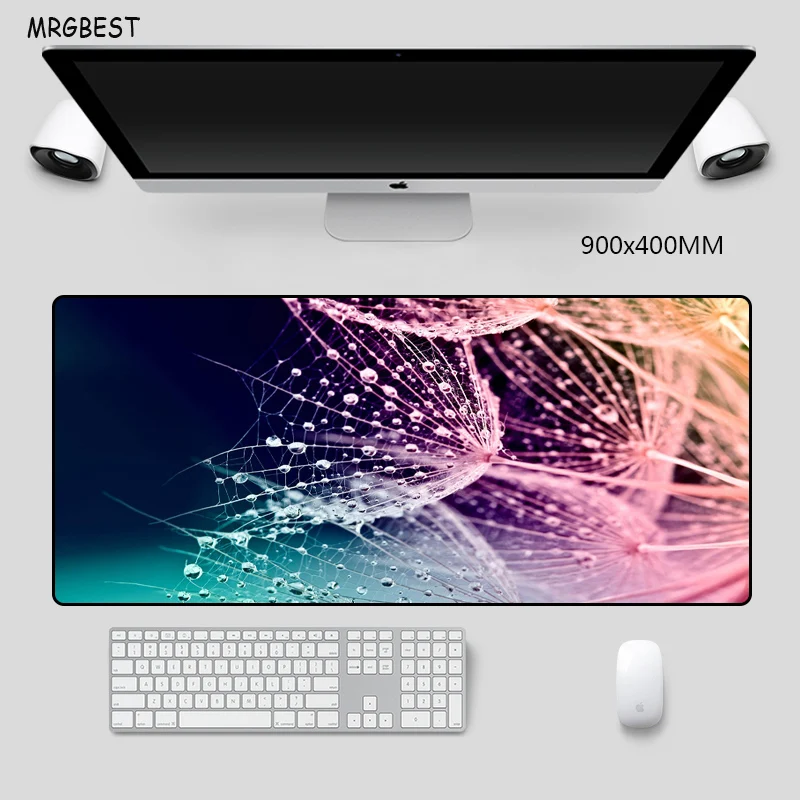 

MRGBEST Large Mouse Pad Pretty Jellyfish Photo Non-slip Softy Nature Rubber with Locked Edge Wrist Pads for Mouse-pad Gaming