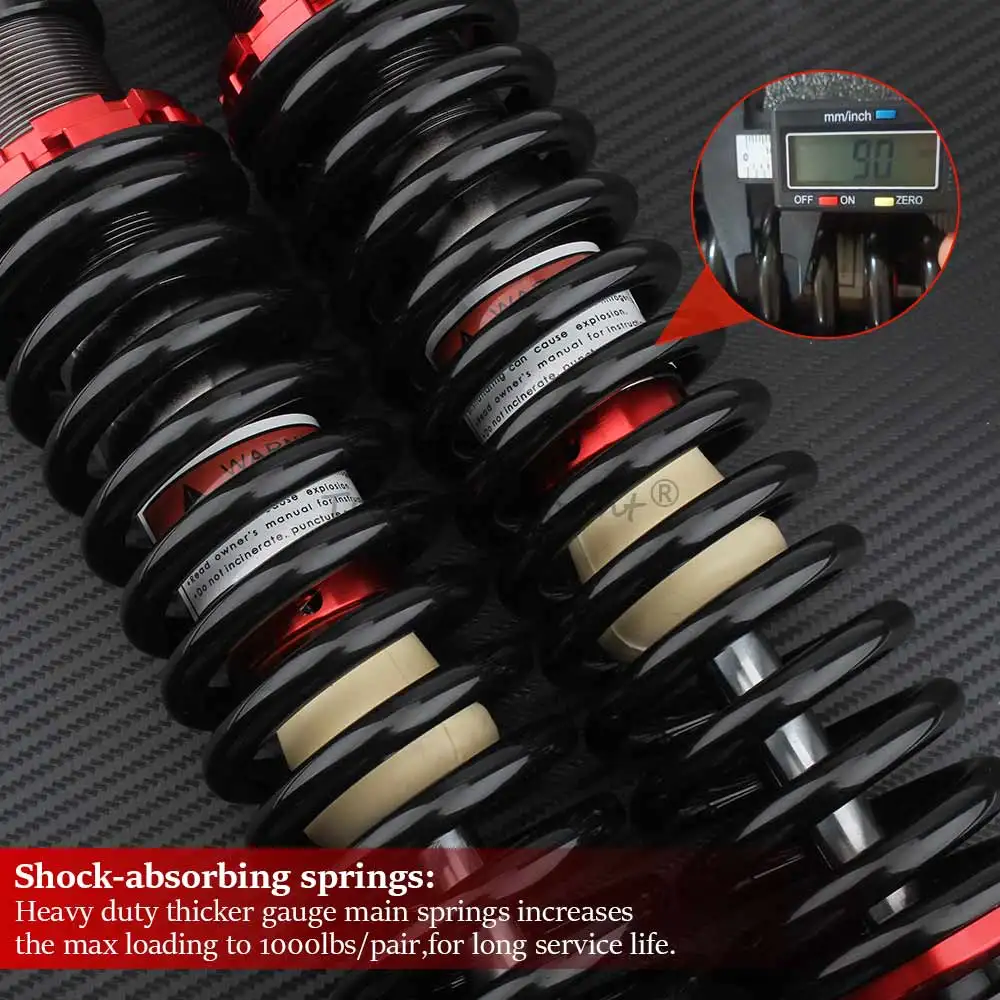 370 мм 400 передняя задняя подвеска пружинные регулируемые воздушные амортизаторы