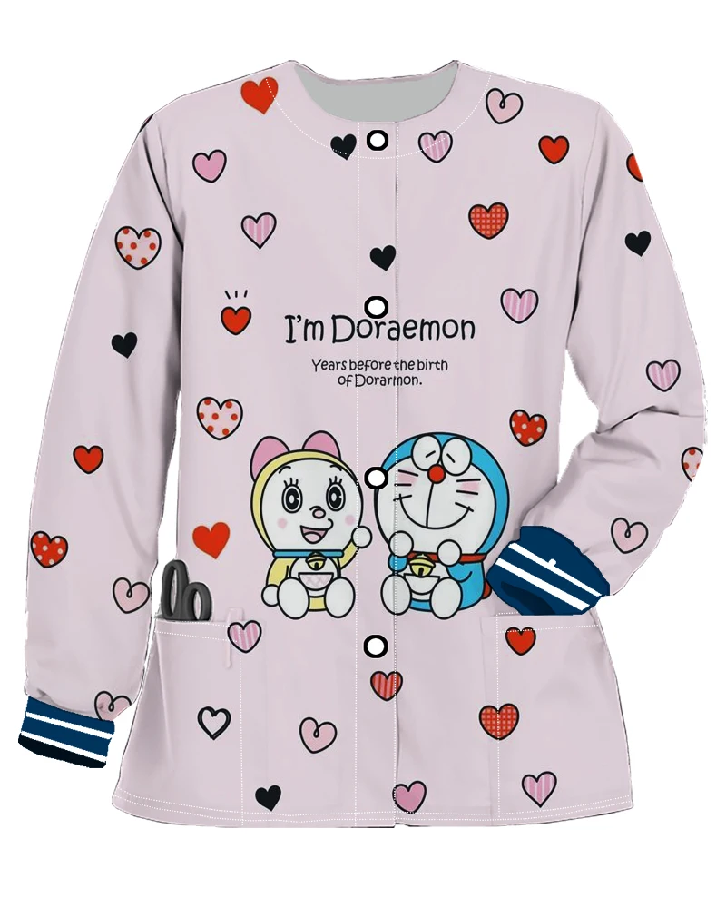 Молодежная Женская одежда для медсестры рекламная дешевая женская на пуговицах