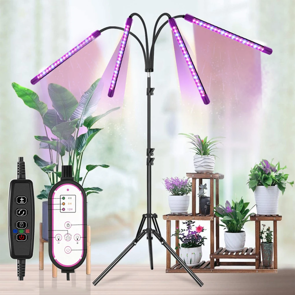 

Aluminium PC Housing Plant Grow Light Portable Lighting Adjustable Lamp