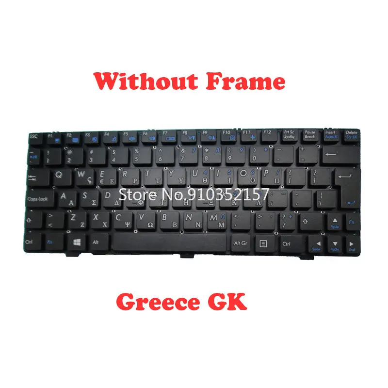 Клавиатура AR BR FS GK IT LA PO для CLEVO M1110 W510LU W510TU-B W510TU-D W510TU-P W510TU-R W510TU-L W515TU W515LU W515PU-W W517PU