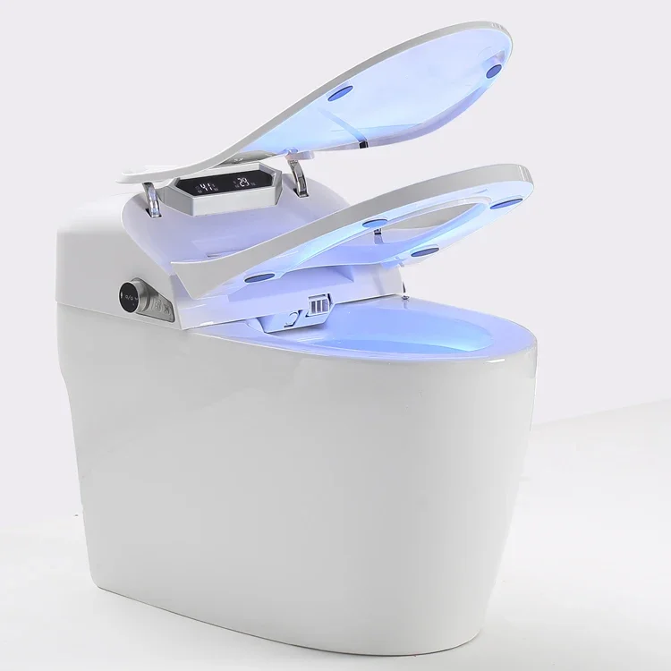 Керамический автоматический санитарный безводный туалет электронный
