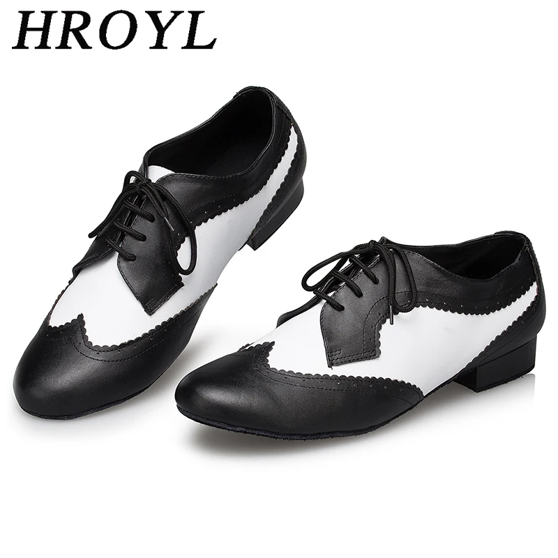 

Professional Ballroom Latin Dance Shoes for Men Boy Adult Dancing Shoes For Men Indoor Dance Shoes 2.5/4.5CM Heel Dropshipping