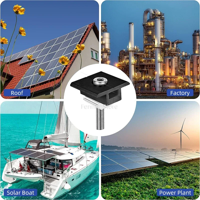 Крепёжный зажим для солнечной панели регулируемый кронштейн