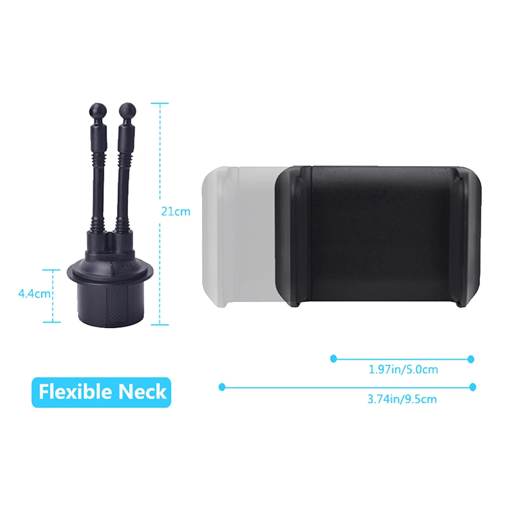 Universal Car Cup Holder Cellphone Mount Stand for Mobile Cell Phones Adjustable Car Cup Phone Mount for Huawei Samsung