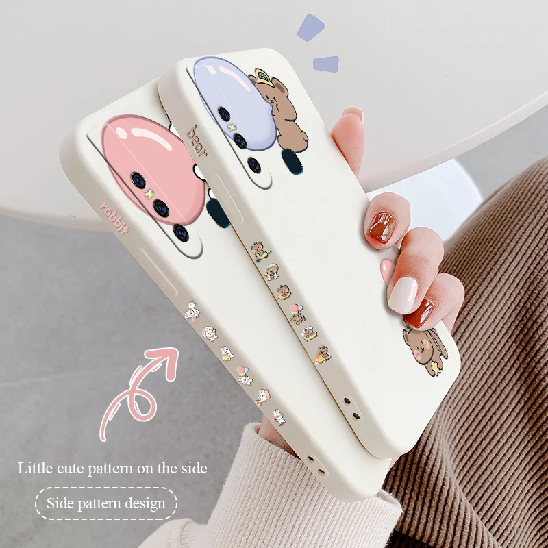 

Ingenious Bubble Phone Case For VIVO Y20i Y20 Y20S Y12S Y30 Y33S Y12 Y15 Y17 Y19 Y21 Y21S S1 Pro Y91 Y91i Y93 Y95 Silicone Cover