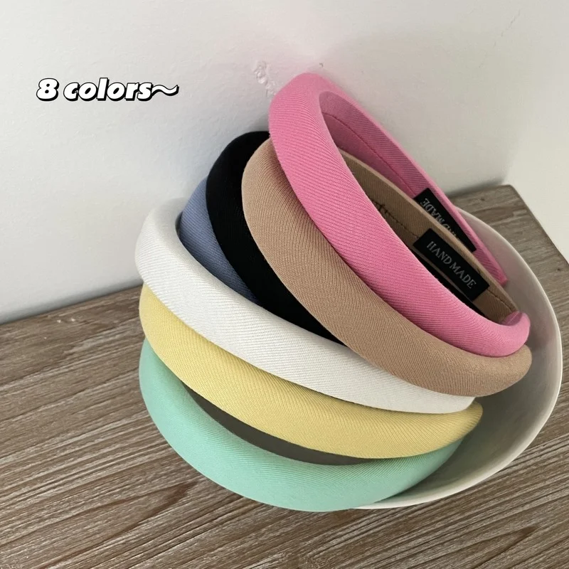 

High skull top retro French wild headband female pressure hair non-slip go out headband wide-brimmed hairpin hair hole headwear