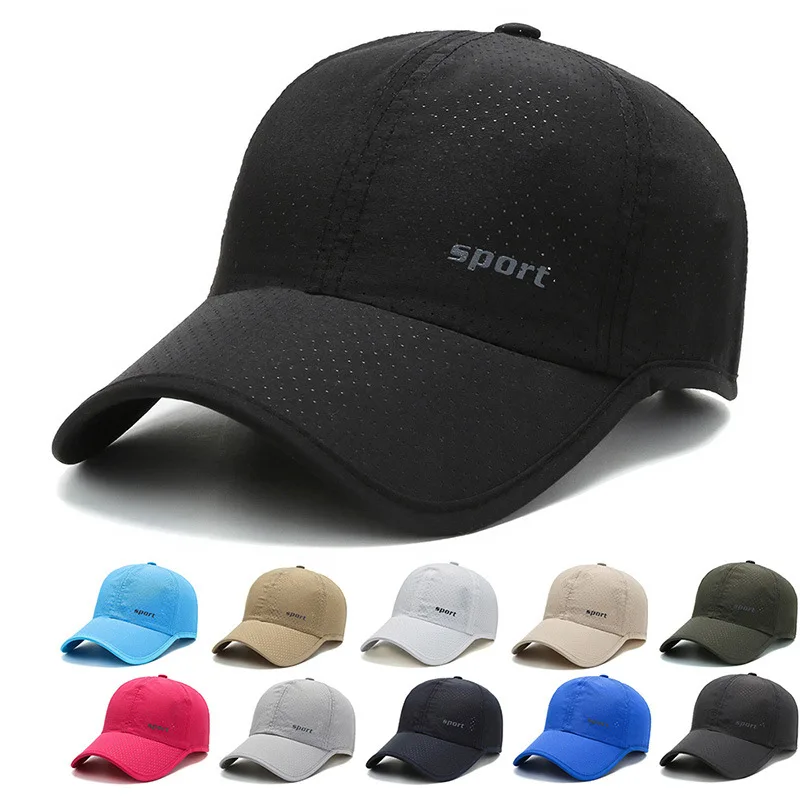 

Solid Color Mesh Baseball Caps Men and Women Snapback Cap Visor Sun Hats Hip Hop Hat Bone Gorras CasquetteHomme Men Trucker Hats