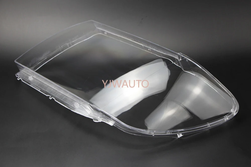 Lentille de phare de voiture pour Toyota Land Cruiser 2005 ~ 2008, couvercle de remplacement de phare de voiture, coque de voiture transparente