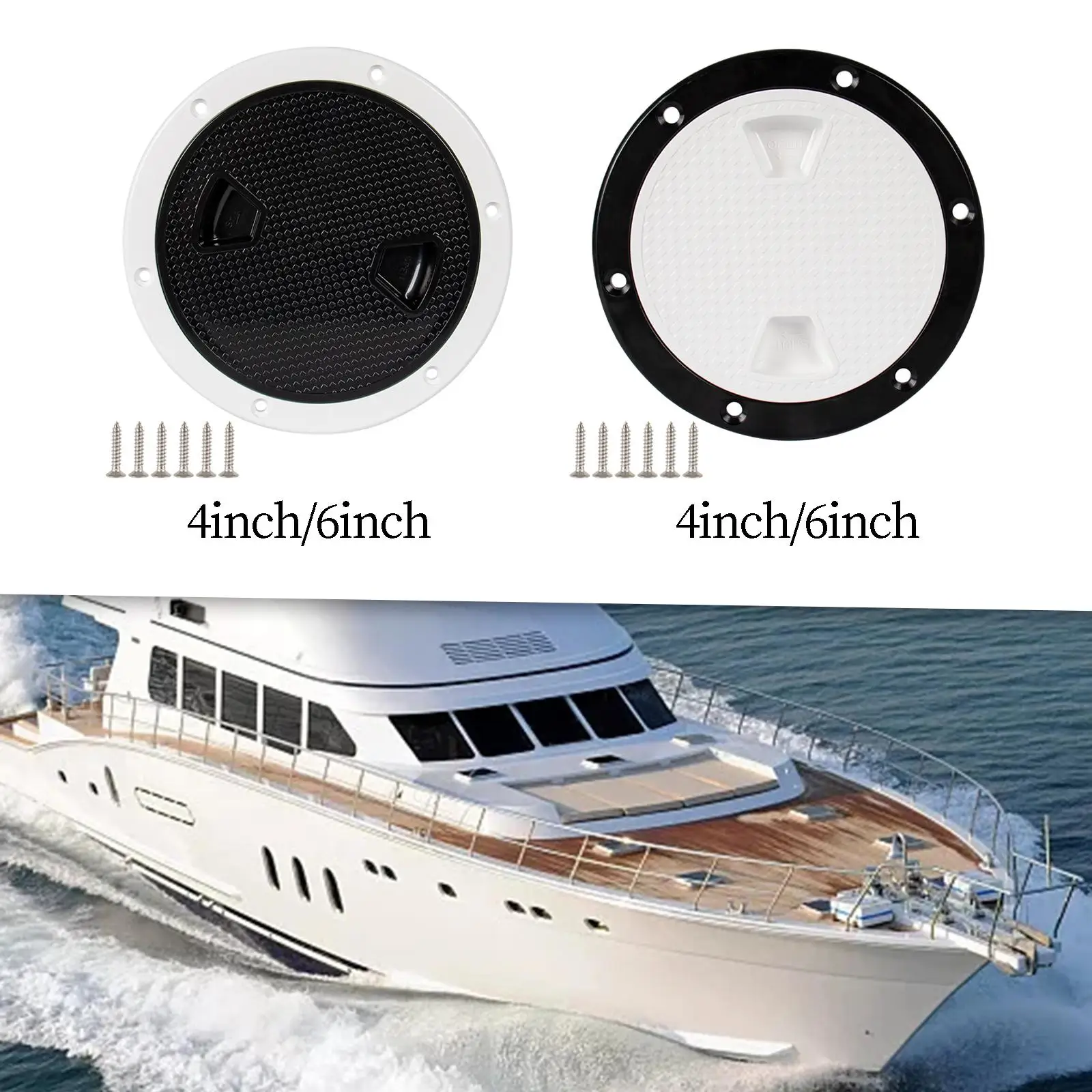 Замена пластины палубы люка морской инспекции Съемная крышка Водонепроницаемое