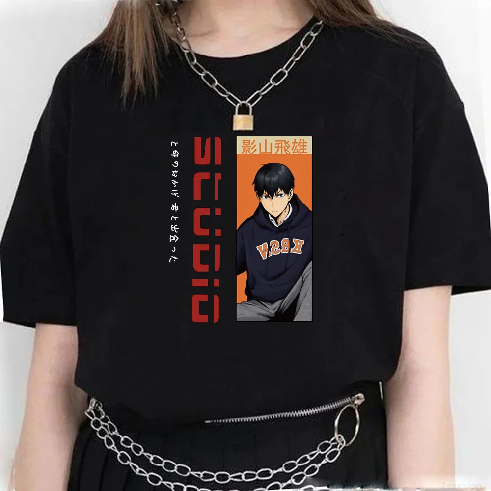 

Haikyuu футболки женские забавные дизайнерские футболки для девочек одежда Харадзюку