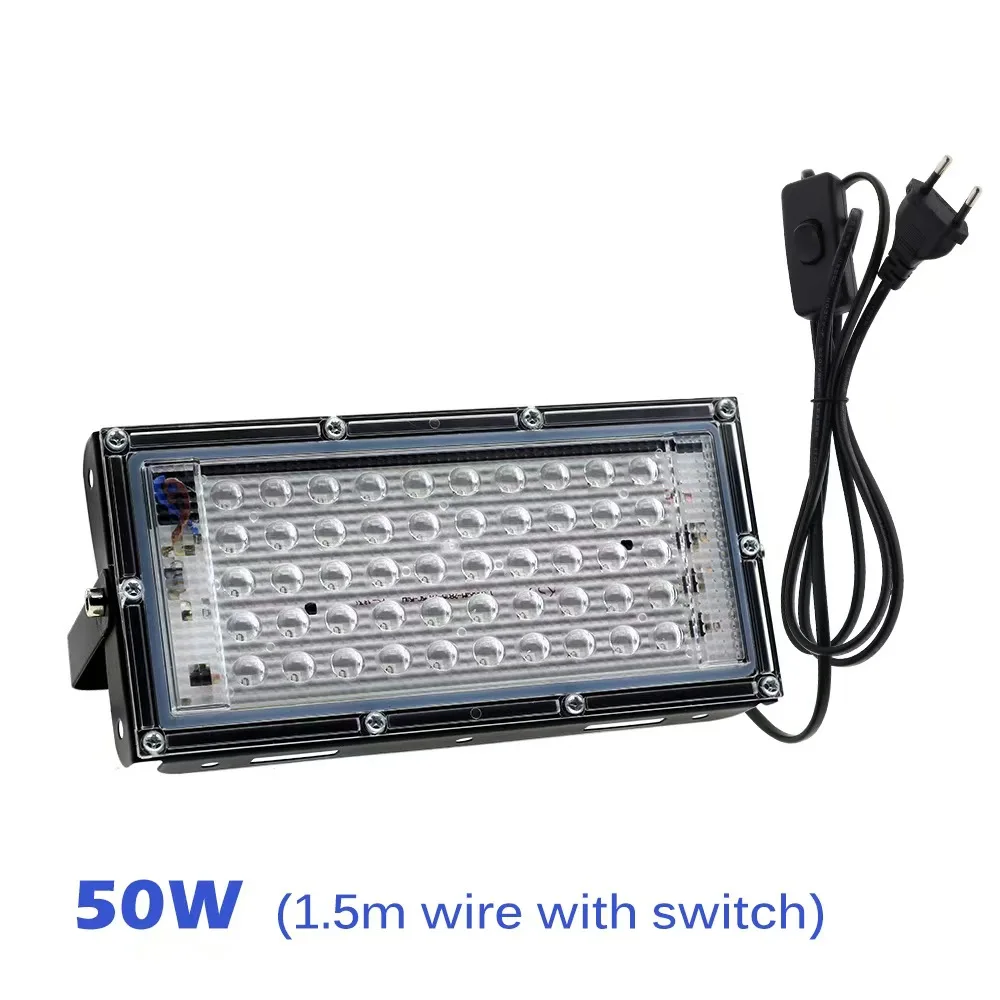 UV365nm 395nm 50 Вт/100 Вт/200 Вт светодиодный светильник переменного тока 220 В IP65