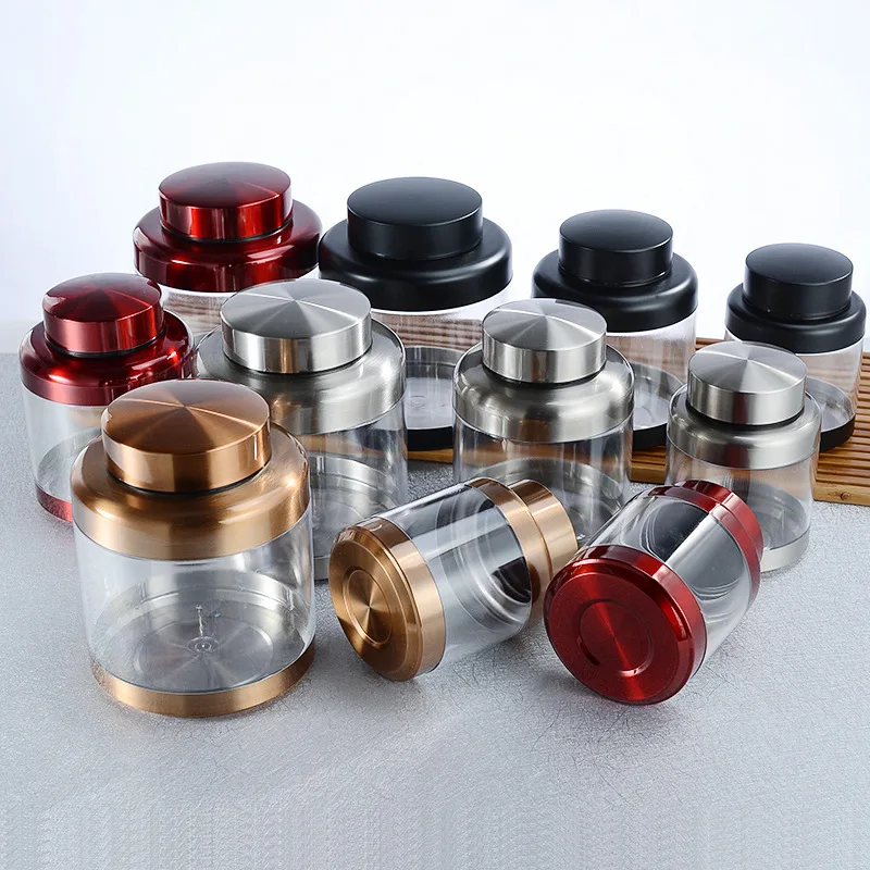 

Acrylic Transparent Tea Caddy Multi-Specification Household Storage Tank Outdoor Portable Sealed Tank