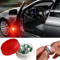 1pcs 5 led car opening door warning light safety anti collision signal flash bulbs magnetic lights parking lamp wireless al l1h7