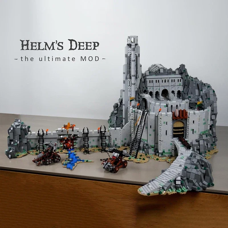 Фото 12661 деталь MOC Fantasy Helms Deepss Ultimates LORDess Mod: Эпическая модульная DIY-модель, конструктор, игрушка-подарок на день рождения №1
