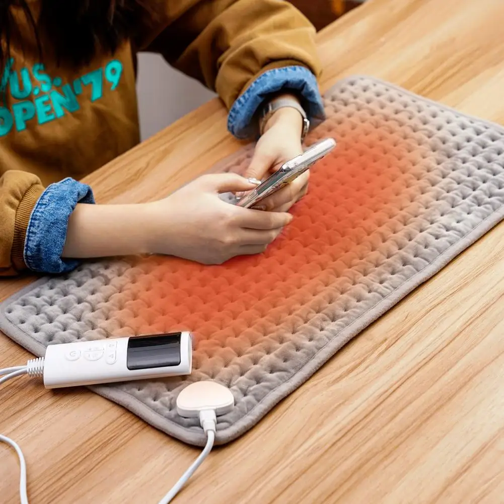 

58*29CM Electric Heating Blanket Heated Mat Electro Sheet Pad For Body Abdomen Back Pain Relief Warm Winter Thermal