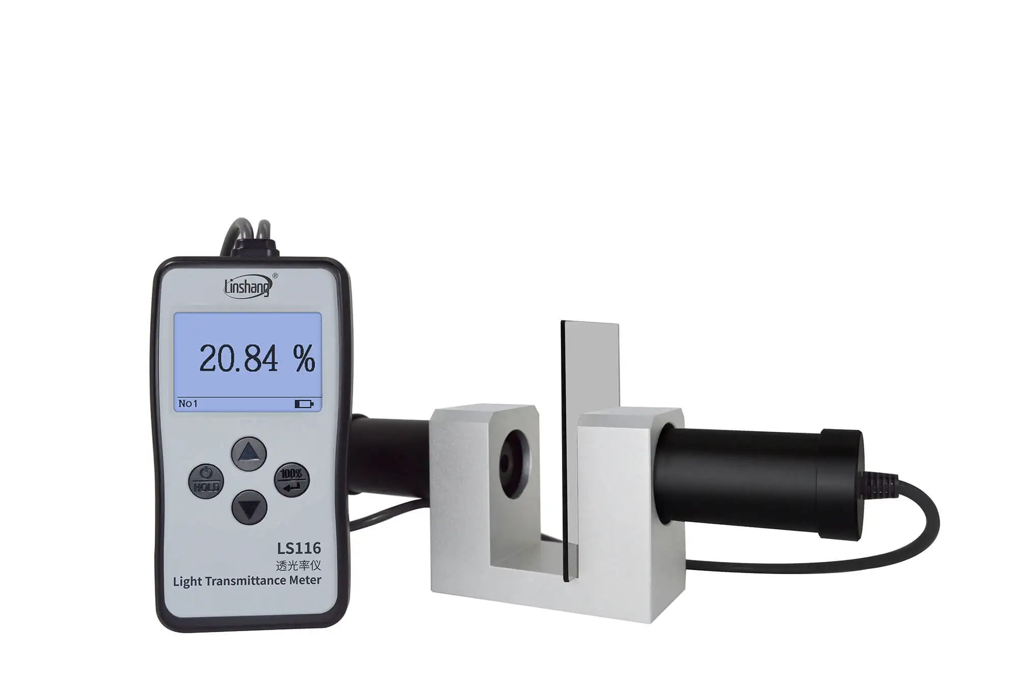 Цифровой измеритель пропускания света LS116 Диапазон измерения: 0 001%-99 8% Измеритель