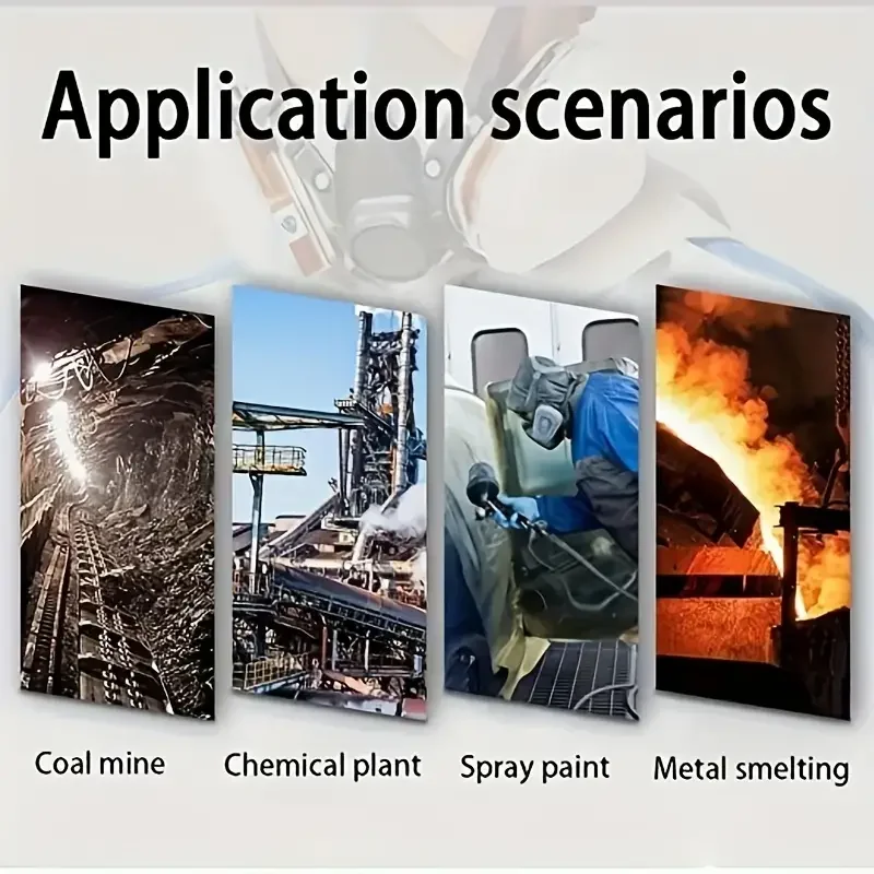 Респиратор многоразовый для защиты от пыли и токсичного пара 6200/15 в 1