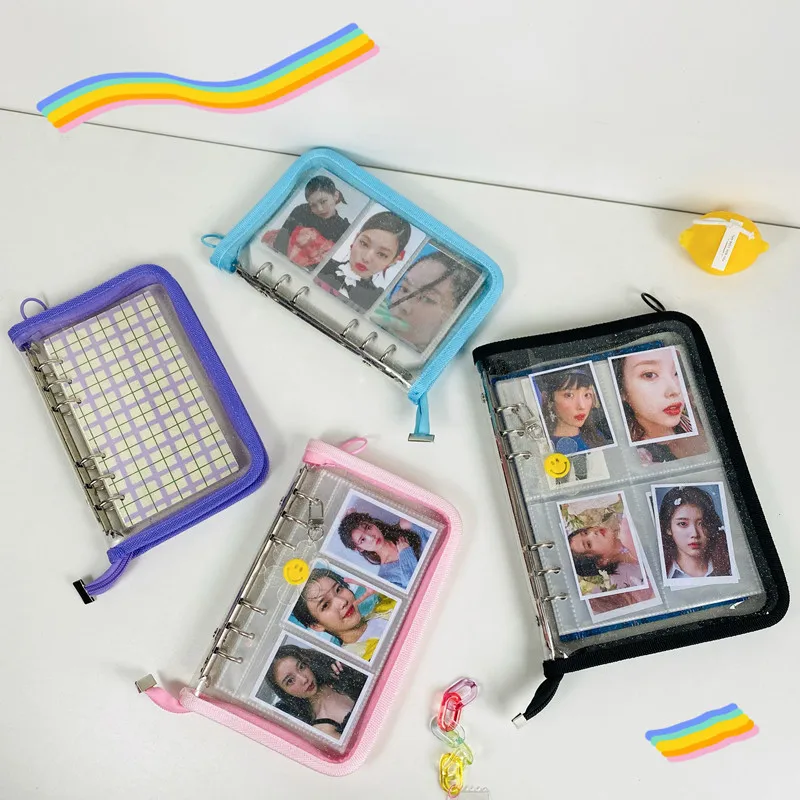 

Cute A5/A6 My Journal Agenda Notebook & DIY Photocard Binder Organizer Gift Book School Stationery