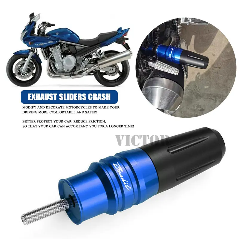 

For SUZUKI BANDIT GSF 1250 S 1250 1200 250 400 650 GSX650F Motorcycle CNC Falling protection Exhaust Slider Crash pad slider