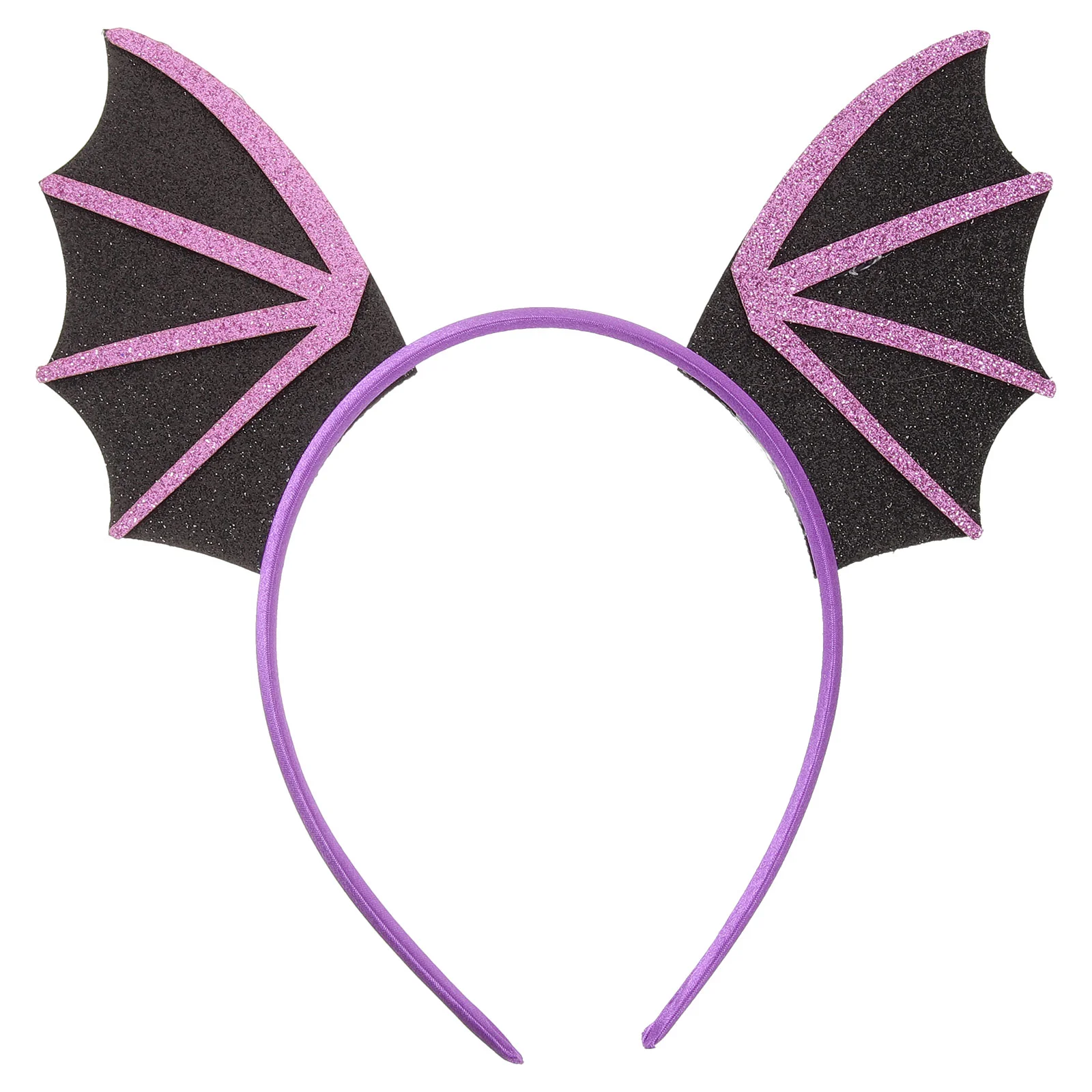 

Bat Headband Adult Women Headbands Hair Accessories Headdress Halloween Wing Tongs Headpiece Issue Card Festival