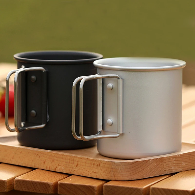 

Outdoor Tools Folding Small Tea Cup Portable Ultra Light Aluminum Alloy Cup Camping Picnic Coffee Cup Mini Water Cup