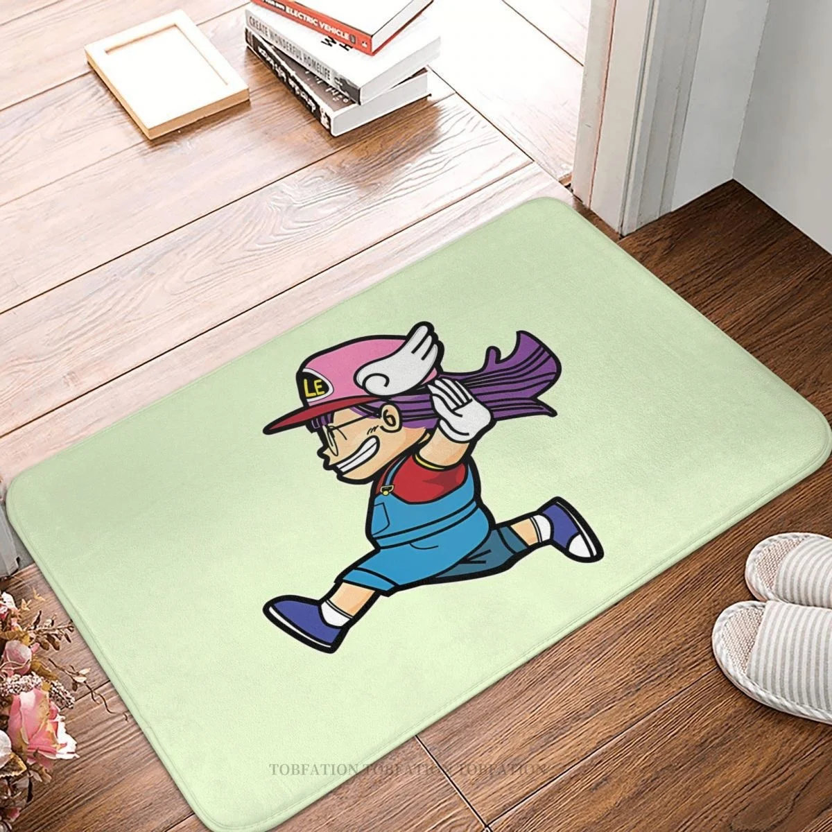 

Anime Dr Slump Bath Non-Slip Carpet Arale Funny Bedroom Mat Welcome Doormat Home Decoration Rug