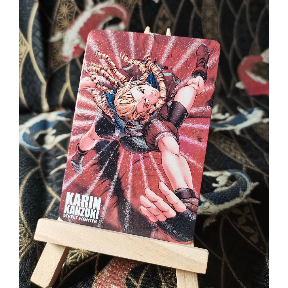 10 + 1 шт./компл. флэш-карта для уличного сражения ACG сексуальные кавайные Аниме