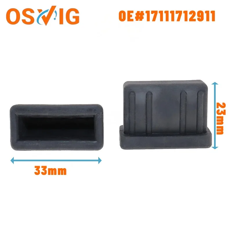 

4 шт. OE # 17111712911 Подходит для кронштейна конденсатора BMW, резиновая накладка, резиновая опора радиатора