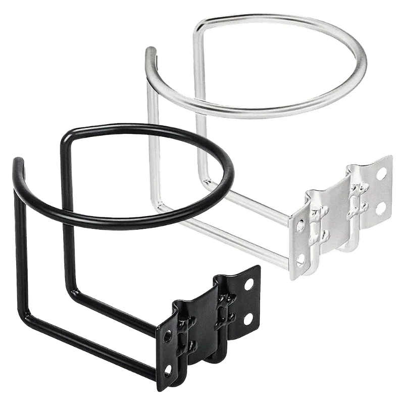 

Universal Stainless Steel Drink Holders Car Cup Holder Quick Fixing Suiatble for Boat Rings Marine Yacht