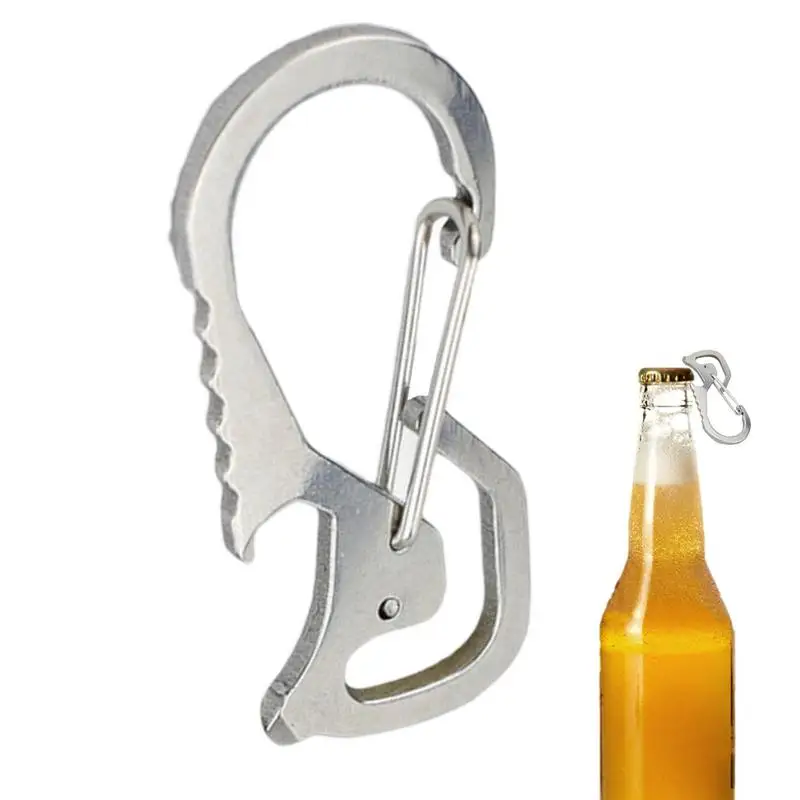 

Carabiner Clip Heavy Duty Climbing Buckle With Bottle Opener Heavy Duty Carabiners For Rock Climbing Rappelling And