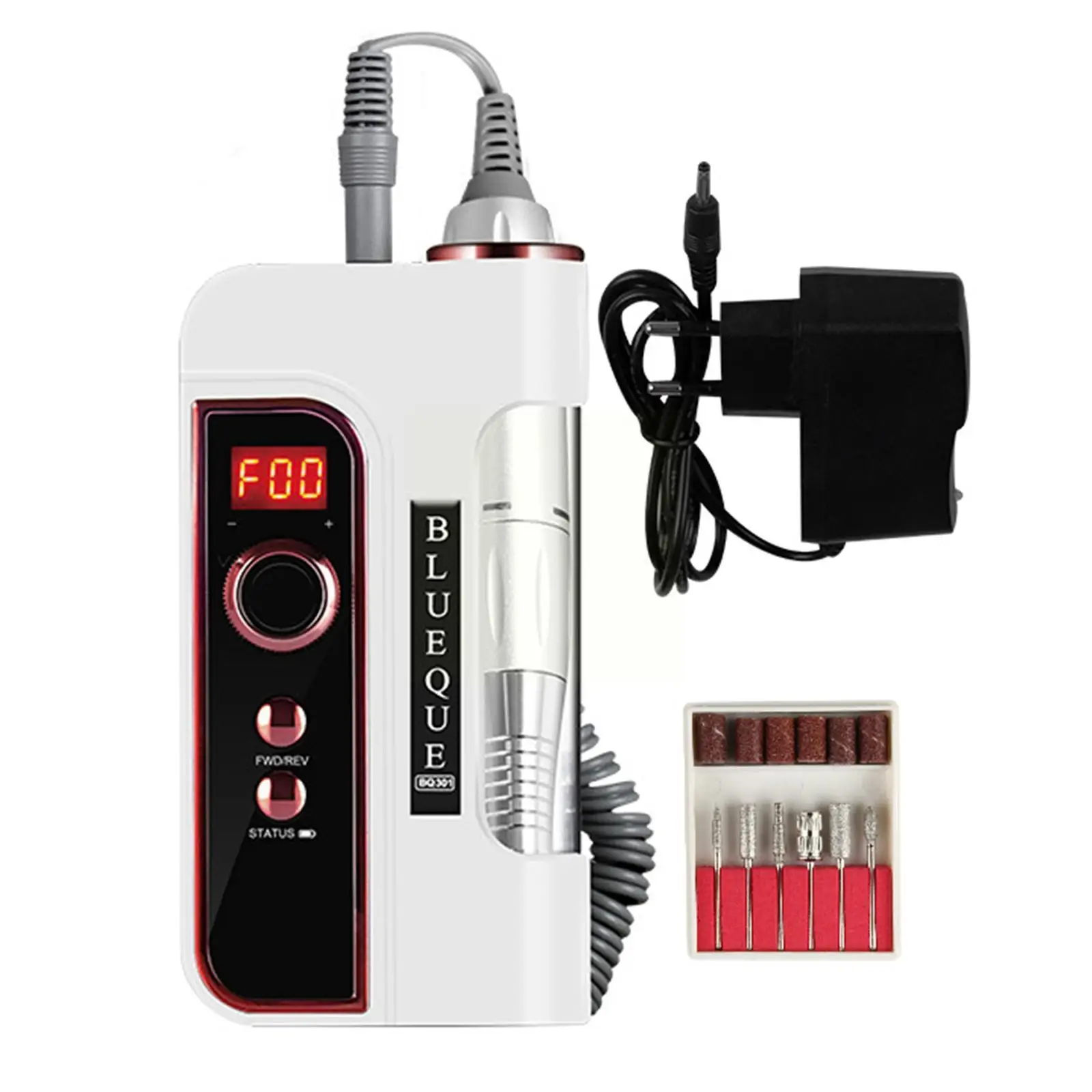 

New Rechargeable Mini Electric Nail Polisher Small Polish Remover Test Nail Written Brushless W6O4