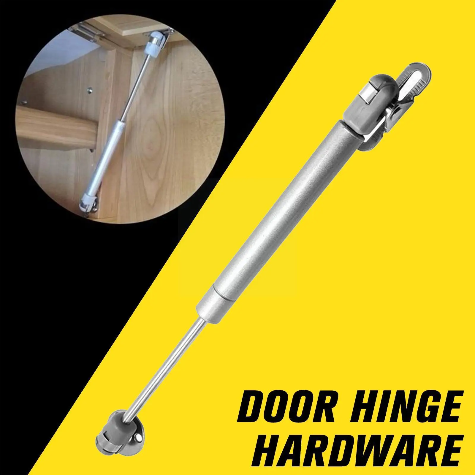 

TOP 6kg 8kg 10kg Gas Spring Cabinet Hinge Copper Core Door Lift Cupboard Door Support Kitchen Hardware Hydraulic Hinges P6R0