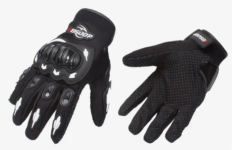 Мужские мотоциклетные перчатки с закрытыми пальцами для работы сенсорным