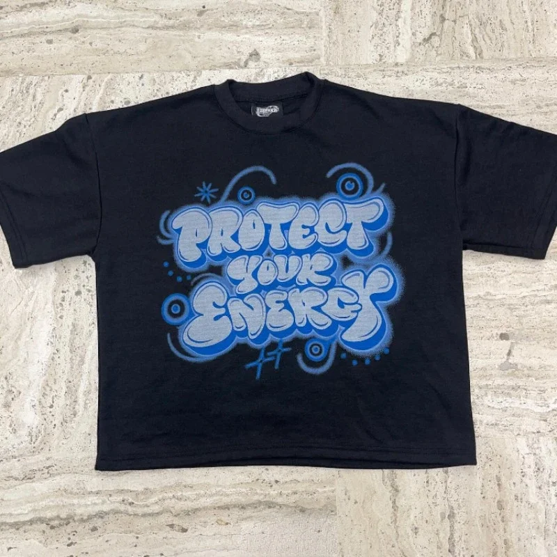 Хлопковая белая футболка для мужчин и женщин модная свободная в стиле кампуса с