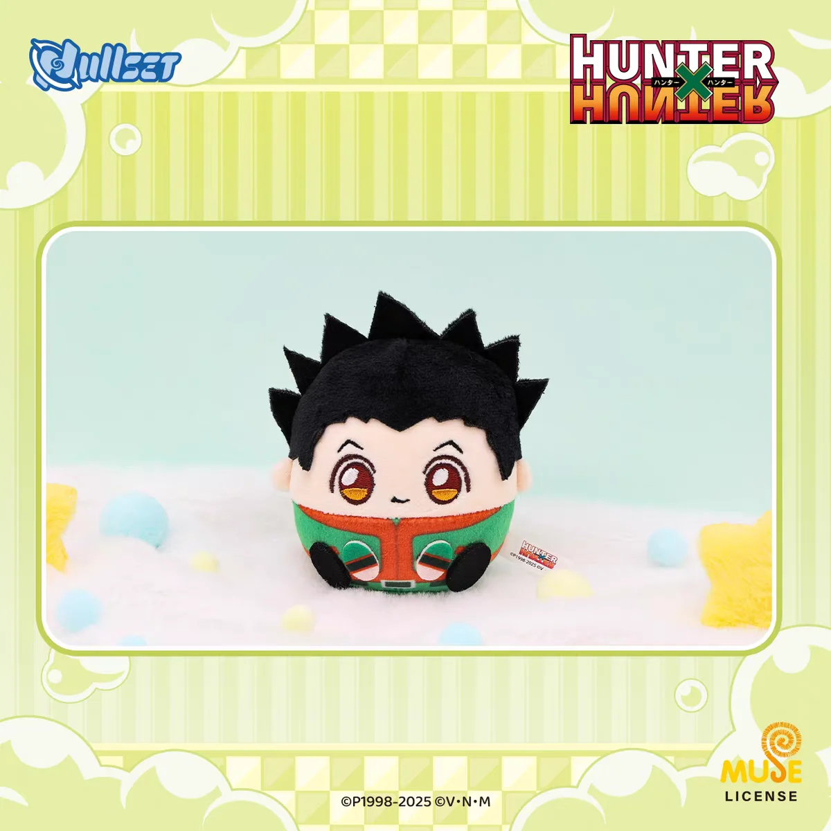 Фото Dullset Hunter x Hunter Официальный плюшевый брелок слепая коробка аниме куклы чиби Killua Kurapika мультяшные мягкие игрушки товары №4