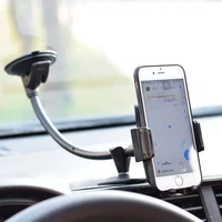 universal long arm windshield mobile cellphone car mount bracket holder for your mobile phone stand for iphone gps mp4