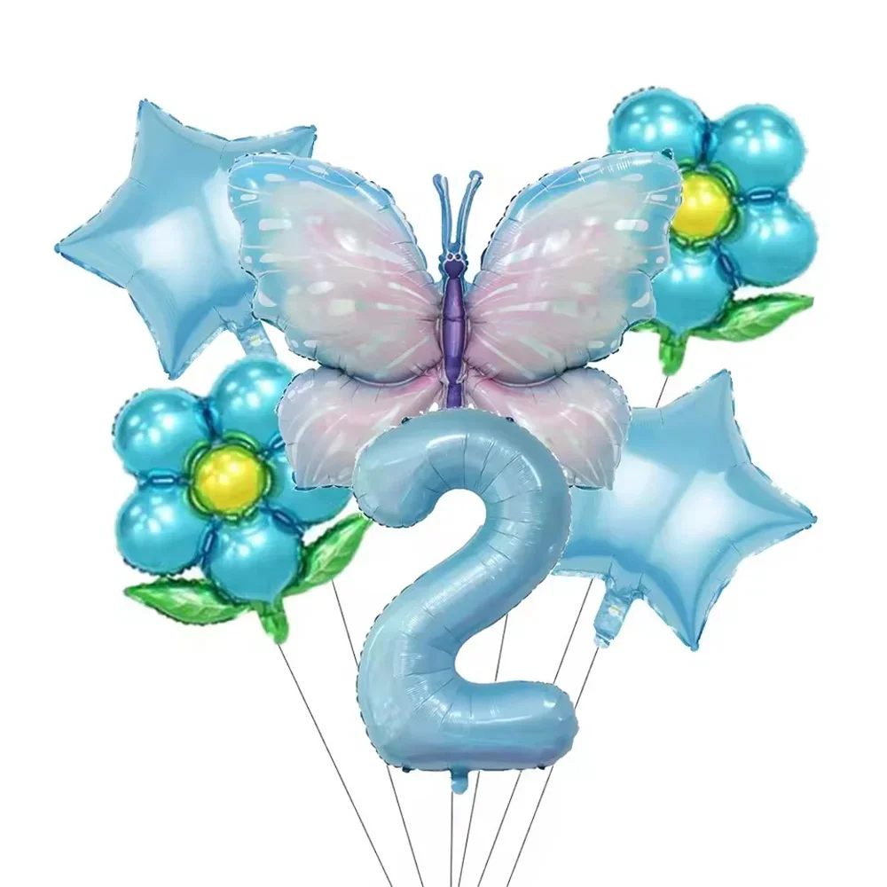 

Набор воздушных шаров Globos 6 шт., 40 дюймов, розовый, синий, подсолнух
