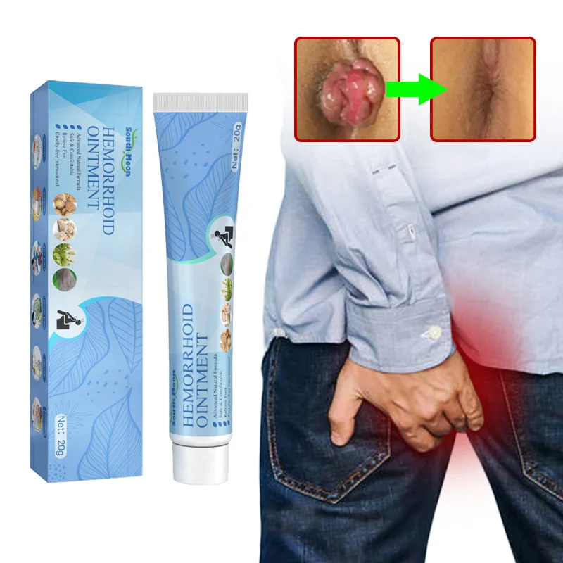 

Hemorrhoids Treatment Cream Herb Relieve Hemorrhoid Pain Bleeding Swelling Anal Fissure Inflammatory Itch Bacteriostatic Cream