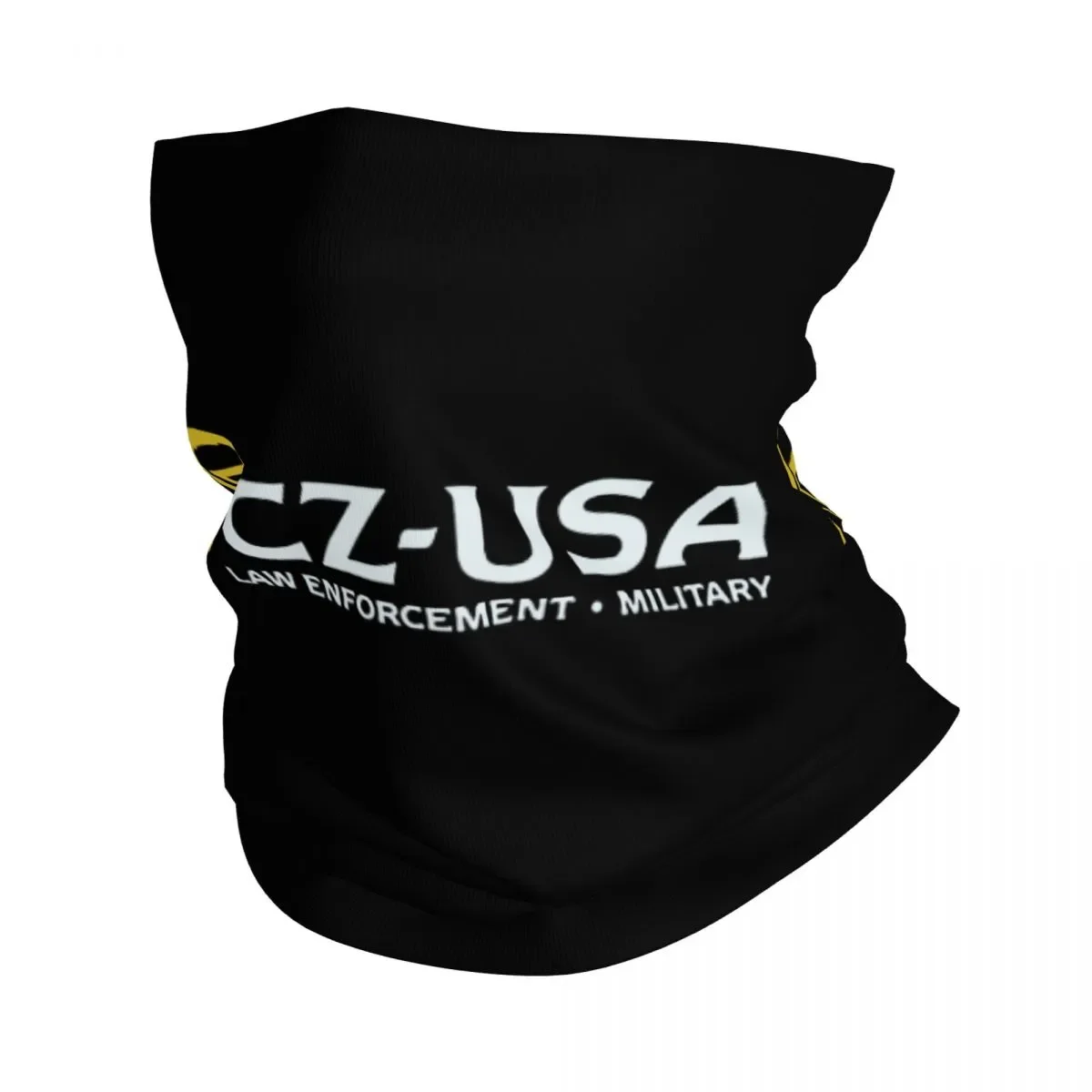 

Бандана с логотипом пистолета США CZ, накидка на шею, шарф с принтом, многофункциональная Балаклава для верховой езды для мужчин и женщин, для взрослых, моющаяся