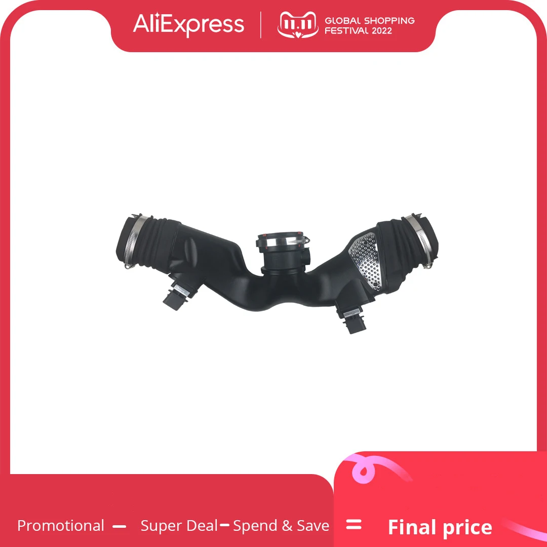 

A6420908237 A6420943497 A6420907337 Air Duct With Air Mass Sensor 0281002695 A6420940148 for Mercedes Benz ML280 C320 E280 G320