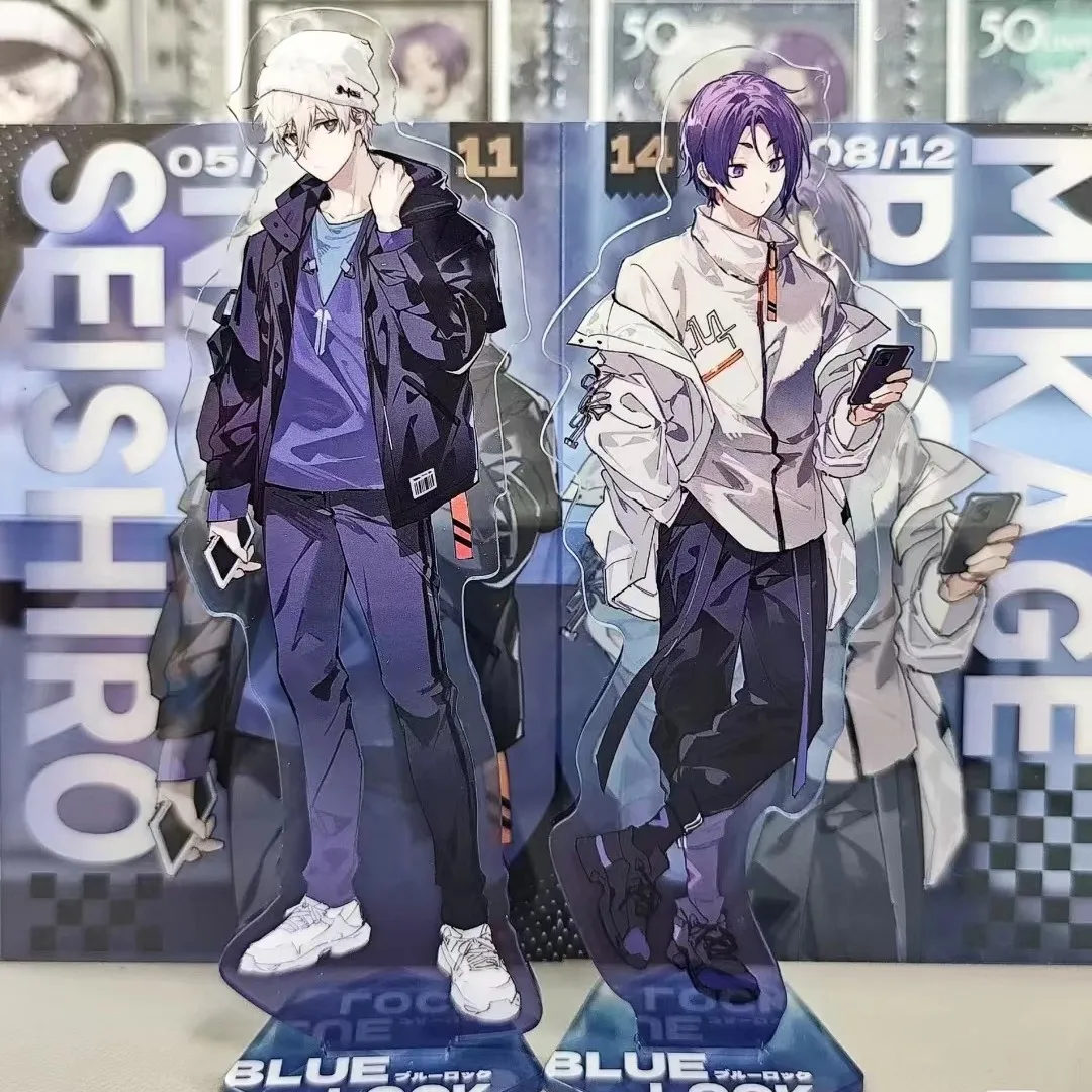 Аниме Синий замок Reo Mikage Seishiro Nagi акриловая фигурка стенд дисплей Модель BL