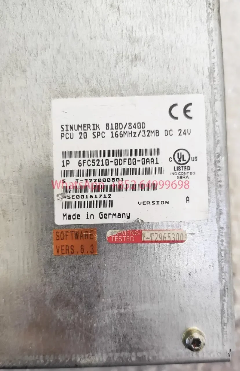 Фото 6FC5210-0DF00-0AA1 SINUMERIK 810D/840D PCU20 №1