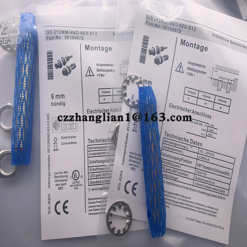 Совершенно новый Бесконтактный переключатель ISS 212 мм/4NO-6E0-S12 мм/4NC-6E0-S12 полный