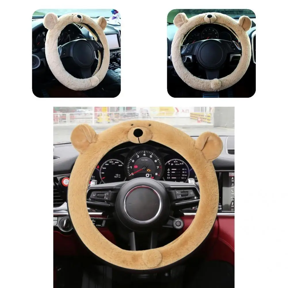 

Steering Wheel Protector Durable Replaceable Steering Wheel Protector Stain-resistant Non-slip Car Steering Cover