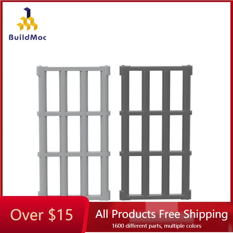 

Конструктор MOC 92589 Bar, дверной гриль, 10 шт., 1x4x6, высокотехнологичная сборка, детали конструктора, совместимы с Edu, детские игрушки