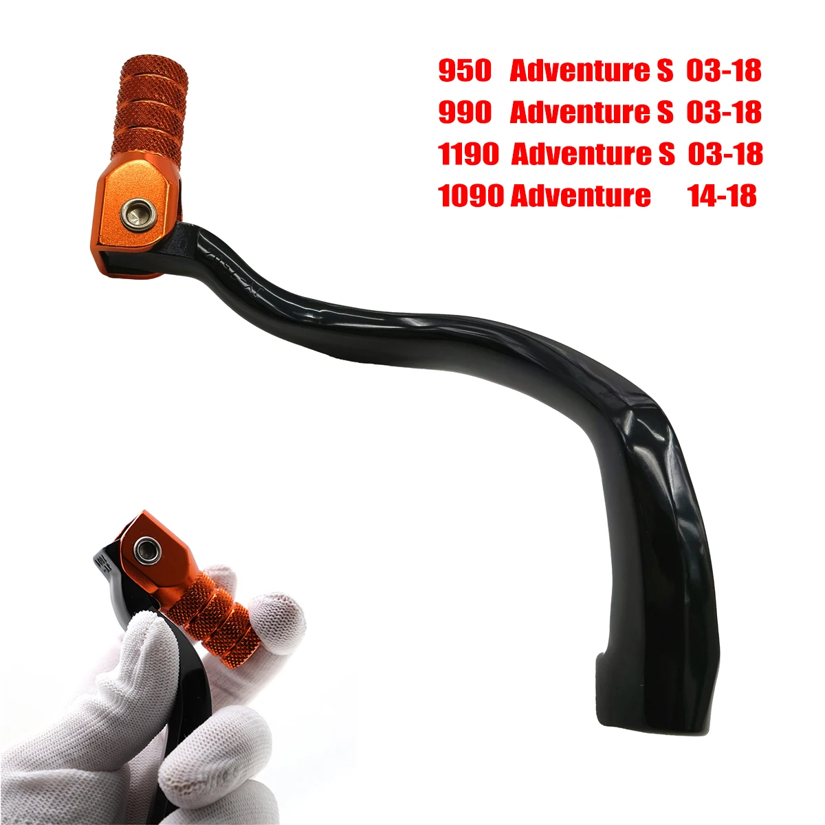 

For KTM 950 990 1190 1090 Adventure S 2003-2018 Motocross Parts Motorcycle CNC Folding Gear Shift Lever Retrofit Accessories