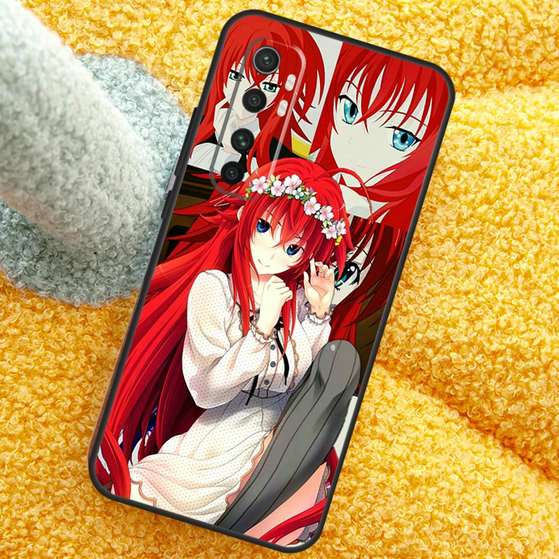 Чехол Rias Gremory для старшей школы DxD POCO X3 X4 Pro F4 GT M3 M4 F3 чехол Xiaomi 12S Ultra 12 11T Mi 11 Lite |