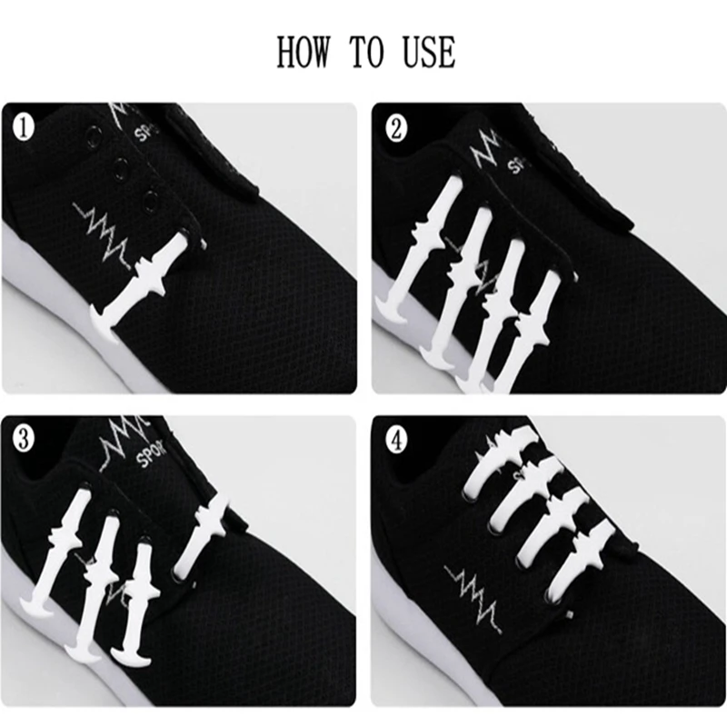 Рисунок 6 - силиконовые эластичные шнурки для